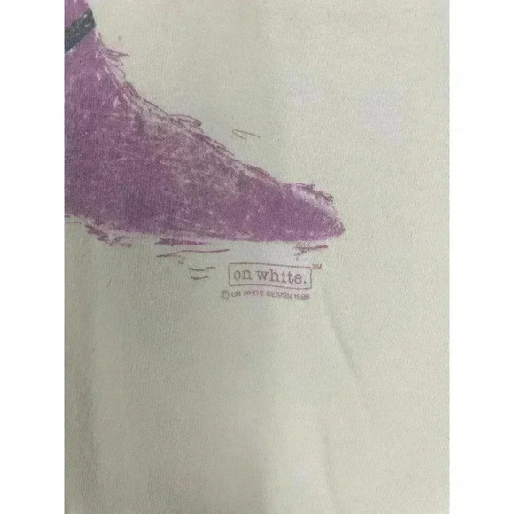 VTG Nashville Cowboy Western Boot T-Shirt LARGE 1980s - Picture 4 of 7